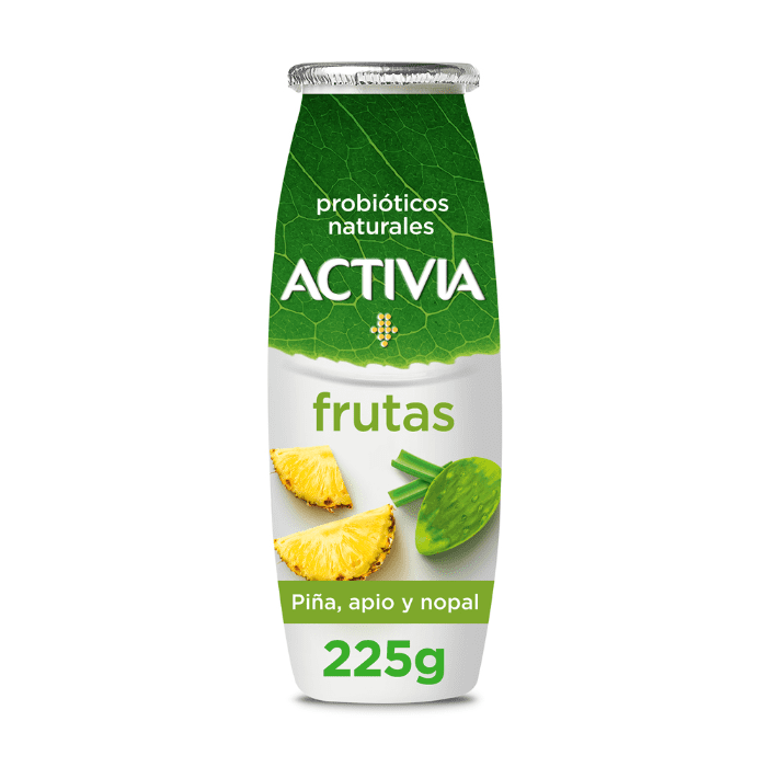 ACTIVIA PIÑA APIO NOPAL 225  GR.