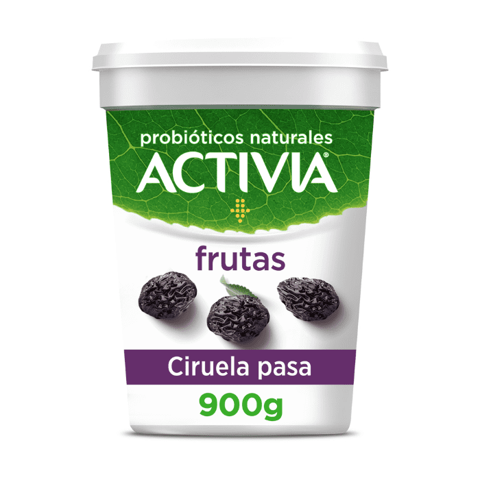 YOGHURT ACTIVIA CIRUELA PASA 900  GR.