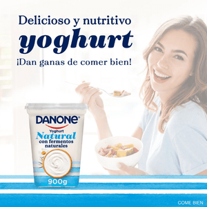 YOGHURT DANONE NATURAL 900  GR.