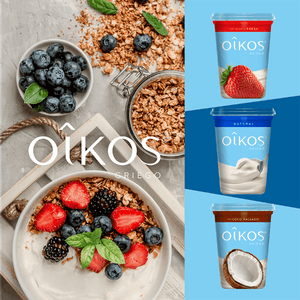 YOGHURT GRIEGO DANONE OIKOS NATURAL 900  GR.