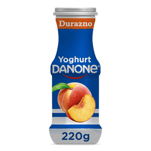 YOGHURT PARA BEBER DANONE DURAZNO 220  GR.