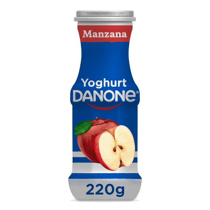 YOGHURT PARA BEBER DANONE MANZANA 220  GR.