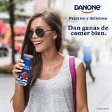 YOGHURT PARA BEBER DANONE FRESA MORA 220  GR.