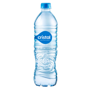 AGUA PURIFICADA  CRISTAL 600  ML.