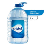 AGUA PURIFICADA  CRISTAL 5  LT.