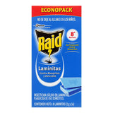 REPELENTE INSECTOS RAID LAMINITAS REP 8 NOCHES 1  PZA.