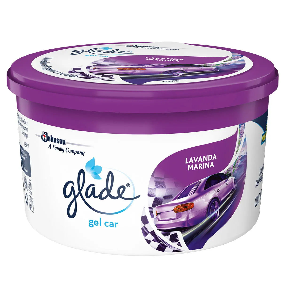 AROMATIZANTE EN GEL GLADE MINI LAVANDA MARINA 70  GR.