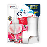 AROMATIZANTE ELECTRICO GLADE FLORAL Y FRUTOS ROJOS 2  PZA.