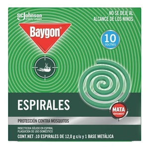 INSECTICIDA ESPIRAL BAYGON 10  PZA.