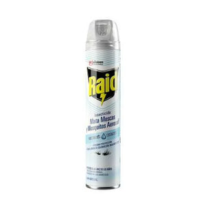 INSECTICIDA AEROSOL RAID MATA MOSCOS Y MOSQUITOS 400  ML.