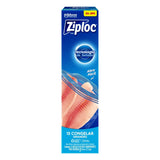 BOLSA HERMETICA PARA CONGELAR ALIMENTOS ZIPLOC GRANDE 15  PZA.