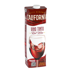 VINO TINTO CALIFORNIA TETRAPAK 946  ML.