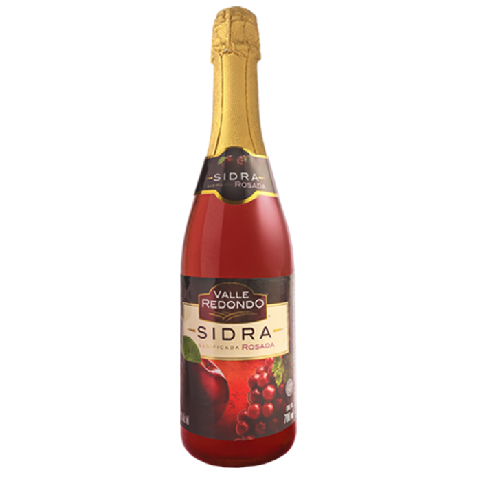 SIDRA ROSADA VALLE REDONDO 700 ML 700  ML.