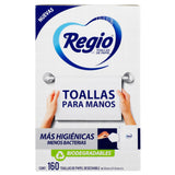 TOALLA DE PAPEL PARA MANOS REGIO 160  PZA.