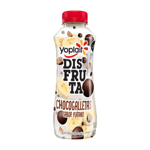 YOGHURT PARA BEBER DISFRUTA  CHOCOGALLETA PLATANO 307  GR.