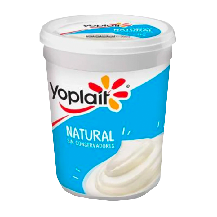 YOGHURT BATIDO YOPLAIT NATURAL 1  KG.