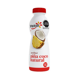 YOGHURT PARA BEBER PIÑA COCO YOPLAIT 330  GR.