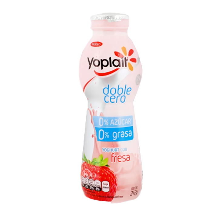 YOGHURT PARA BEBER YOPLAIT FRESA LIGHT 220  GR.