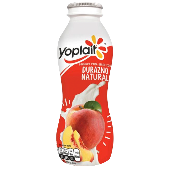 YOGHURT PARA BEBER YOPLAIT DURAZNO LIGHT 220  GR.