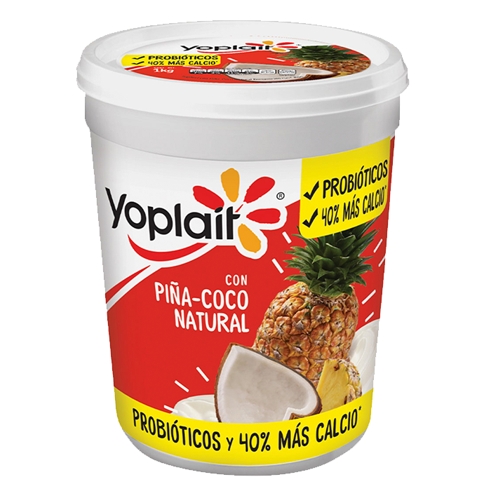 YOGHURT BATIDO YOPLAIT PIÑA COCO 1  KG.