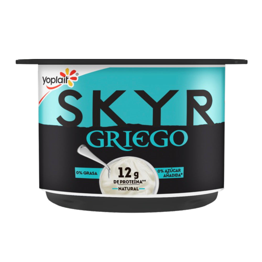 YOGHURT SKYR GRIEGO NATURAL TIPO ISLANDES 120  GR.