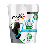 YOGHURT DOBLE CERO FIBRA CIRUELA PASA YOPLAIT 750  GR.