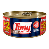 ATUN EN AGUA TUNY JUMBO LATA 295  GR.