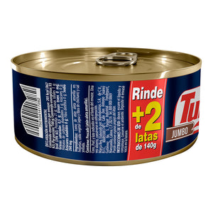 ATUN EN AGUA TUNY JUMBO LATA 295  GR.