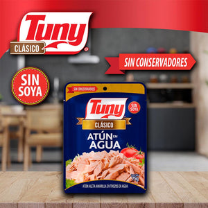 ATÚN EN AGUA TUNY POUCH 75  GR.