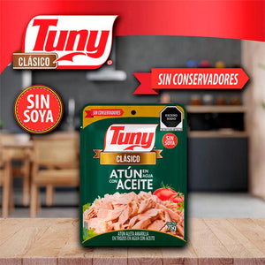 ATÚN EN ACEITE TUNY POUCH 75  GR.