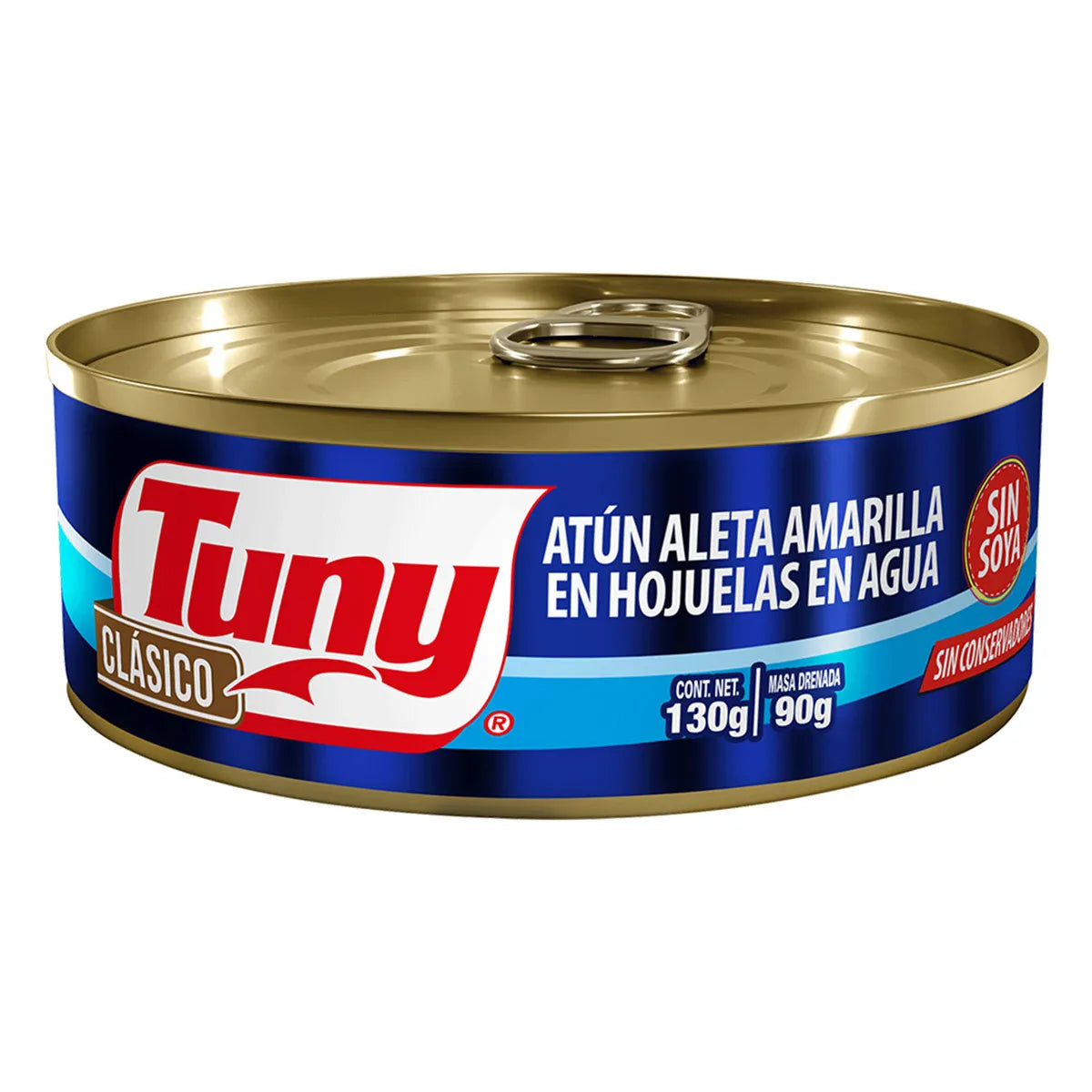 ATÚN TUNY CLÁSICO EN AGUA LATA 130  GR.