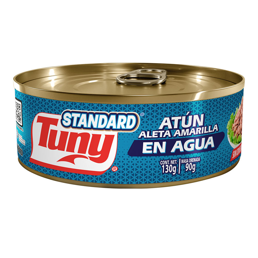 ATÚN TUNY STANDAR EN AGUA LATA 130  GR.