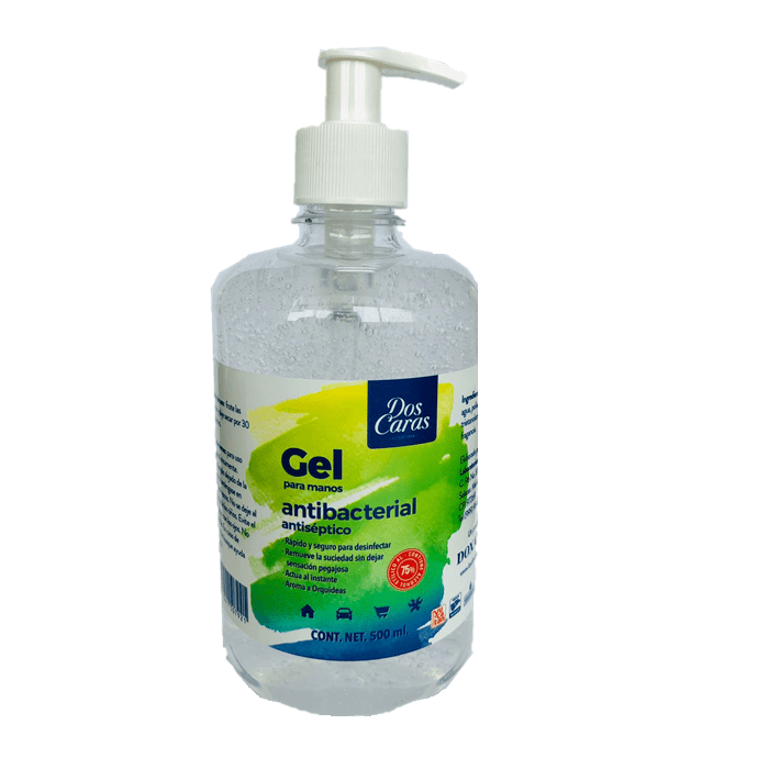 GEL ANTISEPTICO LAS DOS CARAS ORQUIDEAS 500  ML.