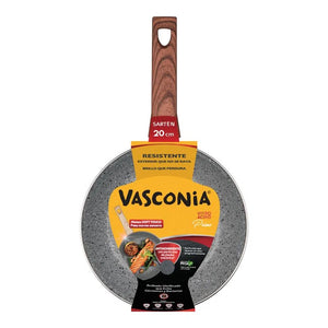 SARTEN 20 CM VASCONIA PRIME DE VITROACERO ONIX MARRON 1  PZA.