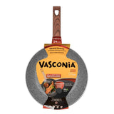 SARTEN 24 CM VASCONIA PRIME DE VITROACERO ONIX MARRON 1  PZA.