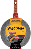 SARTEN 26 CM VASCONIA PRIME DE VITROACERO ONIX MARRON 1  PZA.