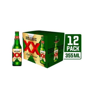 CERVEZA XX LAGER 355 ML 12  PZA.