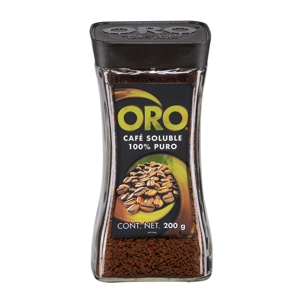 CAFE 100 % PURO ORO FRASCO 200  GR.