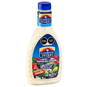 ADEREZO PARA ENSALADA CESAR CLEMENTE JACQUES BOTELLA 473  ML.