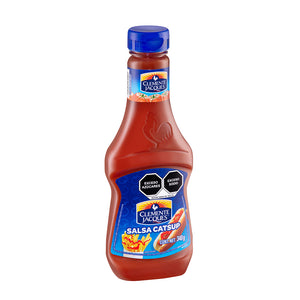 SALSA CATSUP  CLEMENTE JACQUES  SQUEEZABLE 340  GR.