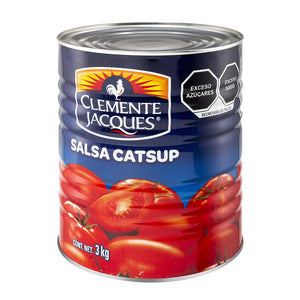 SALSA CATSUP CLEMENTE JACQUES LATA 3  KG.