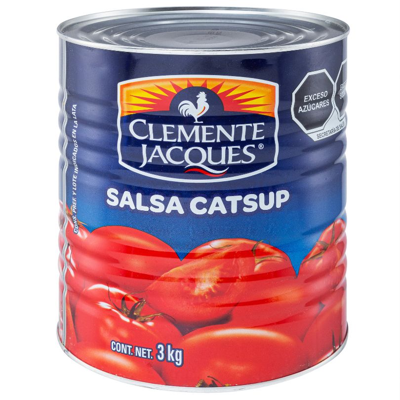 SALSA CATSUP CLEMENTE JACQUES LATA 3  KG.