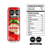 REFRESCO SIDRAL MUNDET MANZANA LATA 355  ML.