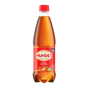 REFRESCO SIDRAL MUNDET MANZANA PET 600  ML.