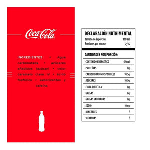 REFRESCO COCA COLA ORIGINAL VIDRIO 235  ML.