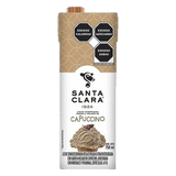 LECHE SANTA CLARA CAPUCCHINO SEMIDESCREMADA ULTRAPASTEURIZADA 750  ML.