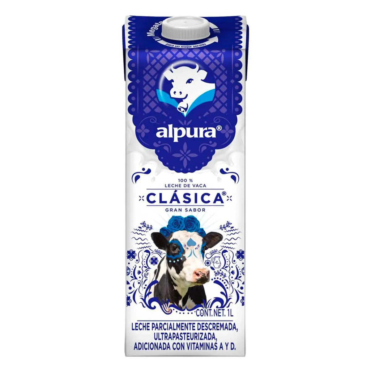 LECHE  PARCIAL DESCREMADA ALPURA 1  LT.