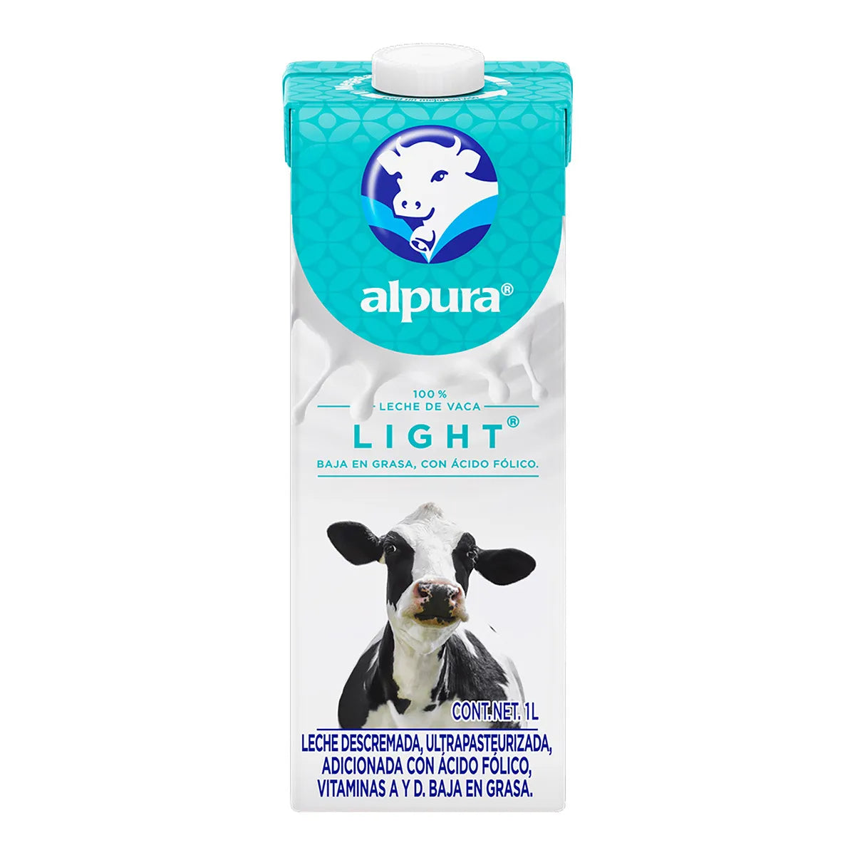 LECHE  LIGHT ULTRAPASTEURIZADA ALPURA 1  LT.