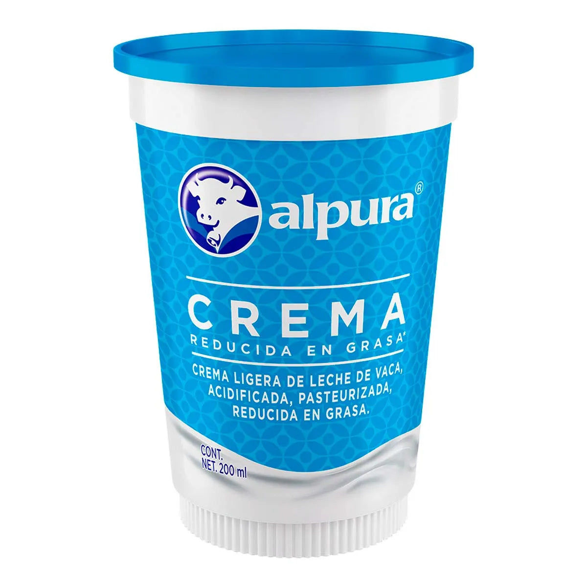 CREMA ALPURA REDUCIDA EN GRASA 200  GR.