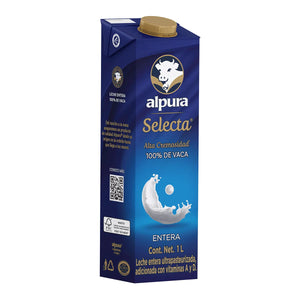 LECHE ULTRAPASTEURIZADA ALPURA SELECTA 1  LT.